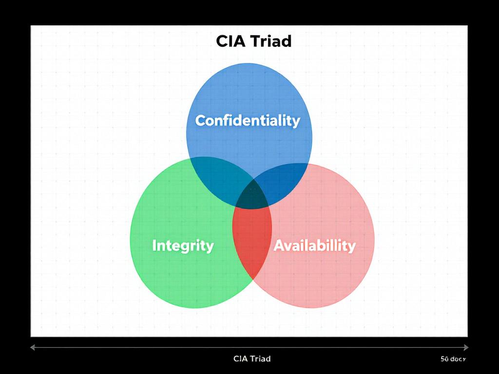 La ciberseguridad vs seguridad de la información - La Tríada CIA: Los tres principios fundamentales de la seguridad de la información.